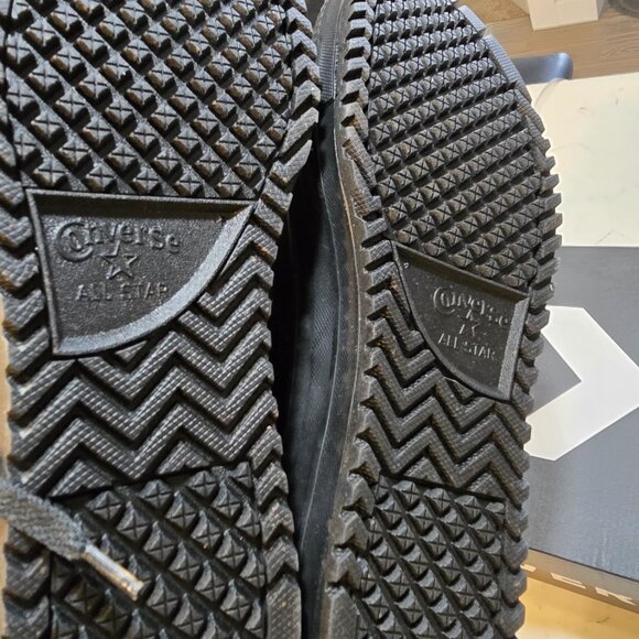 Converse CTAS Malden Street Boot Mid Triple Black Mens Athletic Sneaker size 10 - Picture 9 of 15